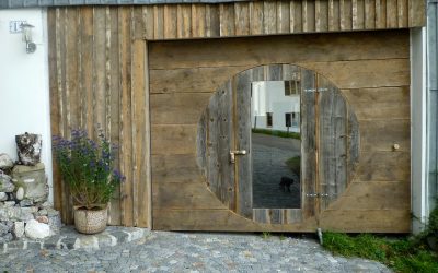 Unser neuer Gästeeingang