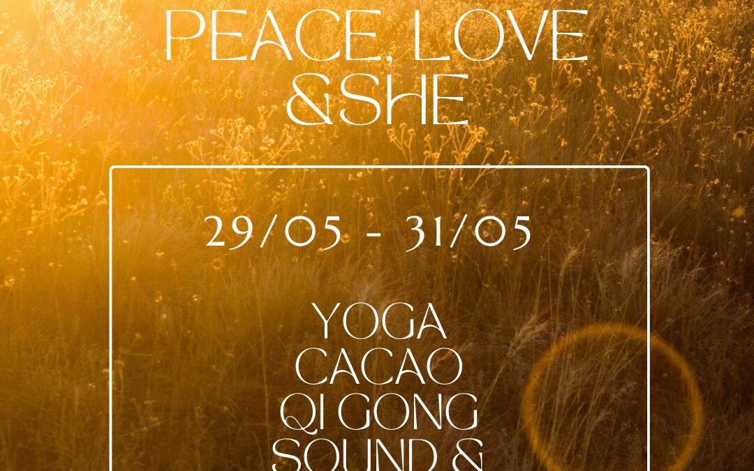 29. – 31.05.2026  Peace, Love & She mit Priya und Sabrina